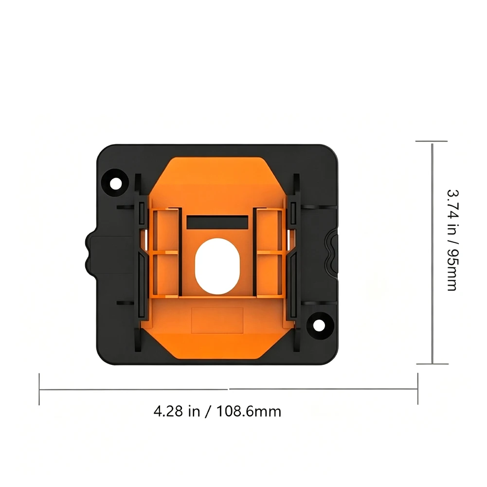 Plastic Wall Mount For Battery Bracket for 20V PowerShare For WA3528 WA3539 WA3551 WA3553 WA3556 WA3570 WA3014 WA3641 WA3648