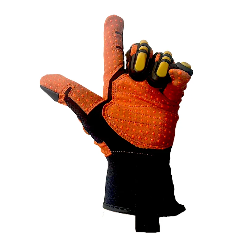 Multifunctional anti-smashing anti-impact mechanical gloves