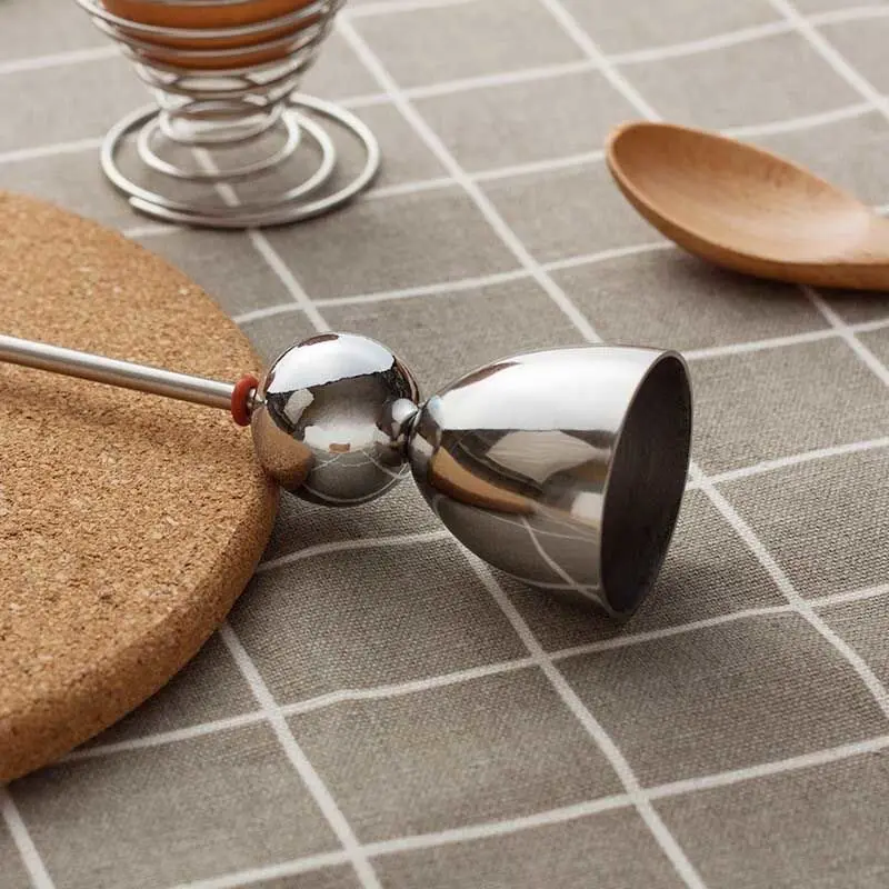 Egg opener Creative egg cutter Egg holder Sticky rice egg opener Stainless steel egg beater Broken egg shell Steamer