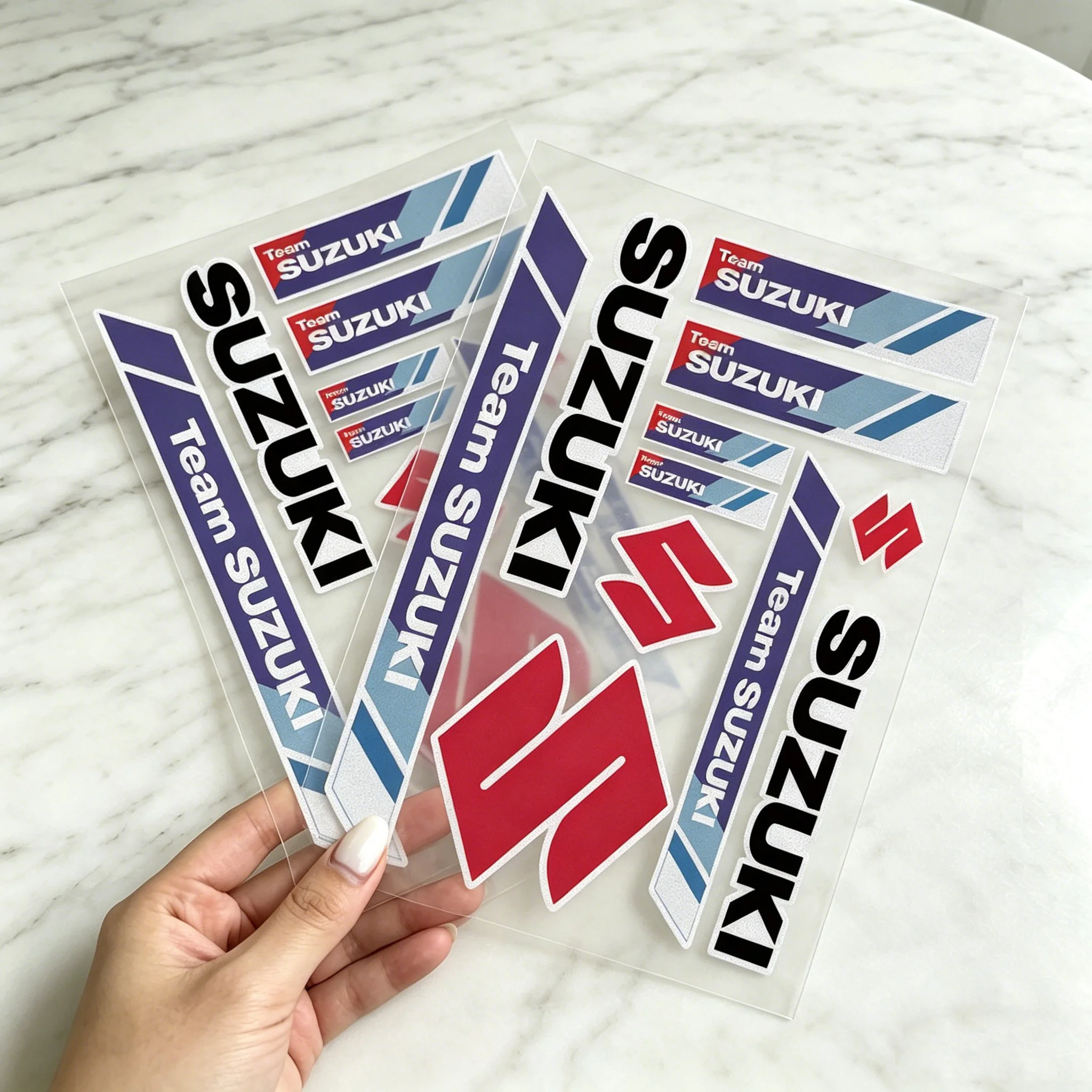 

Наклейка на шлем для автомобилей, мотоциклов и велосипедов, водонепроницаемая виниловая наклейка для Suzuki