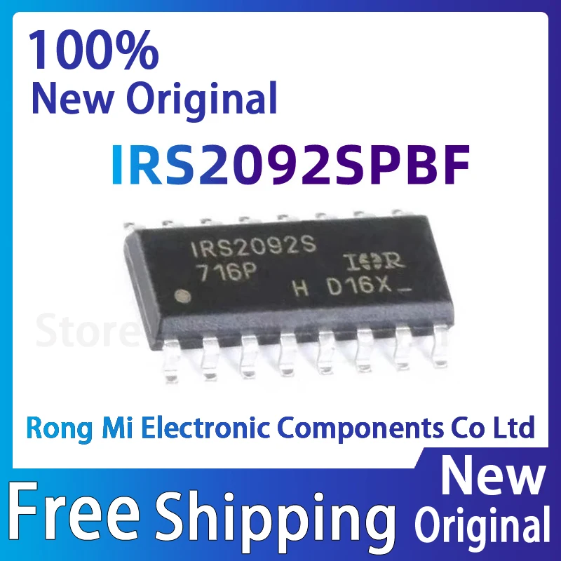 (2-10piece)100% New IRS2092S IRS2092SPBF IRS2092 IRS2092STRPBF sop-16 Chipset