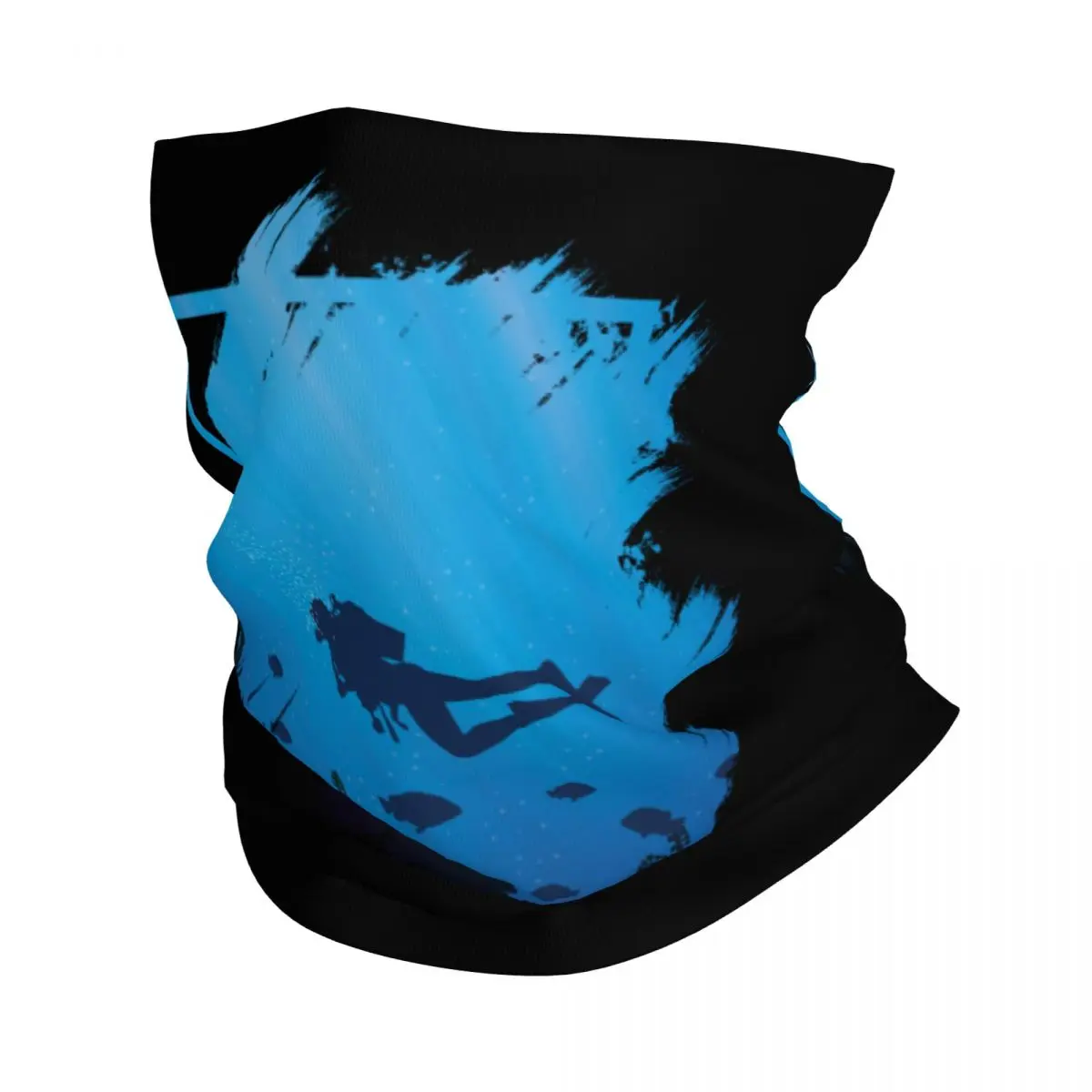 Scuba Dive Diving For Diver Bandana Neck Gaiter Printed Balaclavas Wrap Scarf Cycling Fishing for Men Women Adult Winter