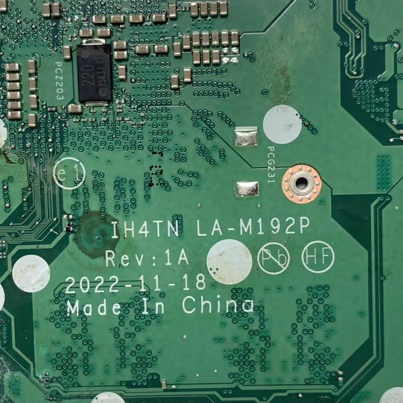 Untuk Acer IH4TN LA-M192P dengan N100/I3-N305 CPU Mainboard NBVYJ11006 Kualitas Tinggi Motherboard Laptop 100% Penuh Diuji Bekerja dengan Baik