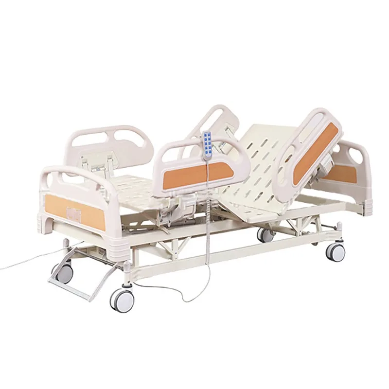 Electric 5 Functions Nursing Care Bed Electric Hospital Bed