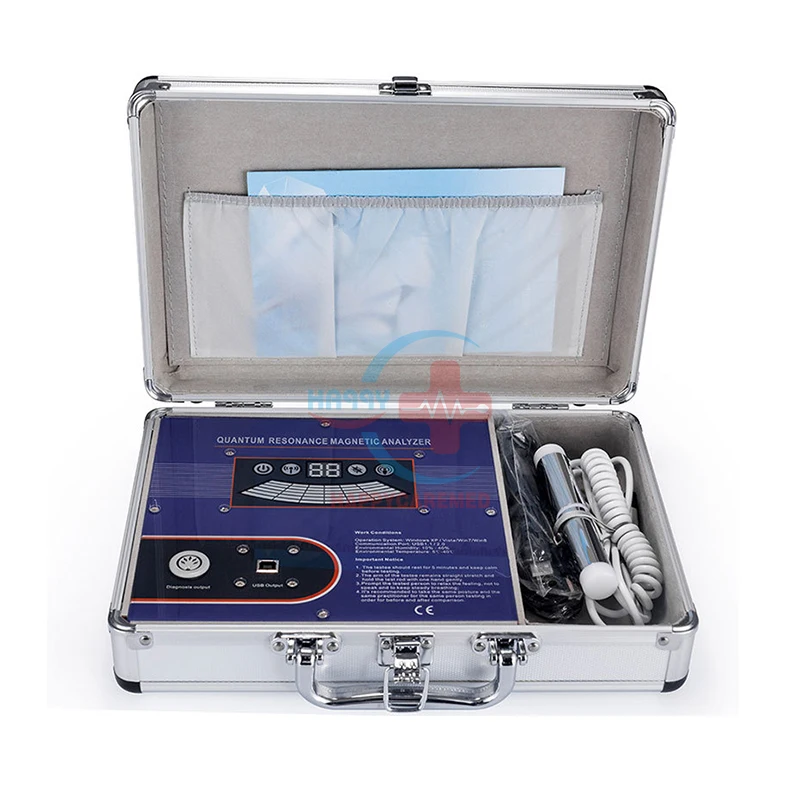 HC-N015C Latest version software 52 reports Body Health Check 6th generation 3d bio quantum resonance magnetic analyzer