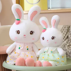 Jupe lapin en peluche, jouet doux, Animal en peluche, lapin pour enfants, poupée de dessin animé mignon, cadeau d'anniversaire pour enfants, tendance