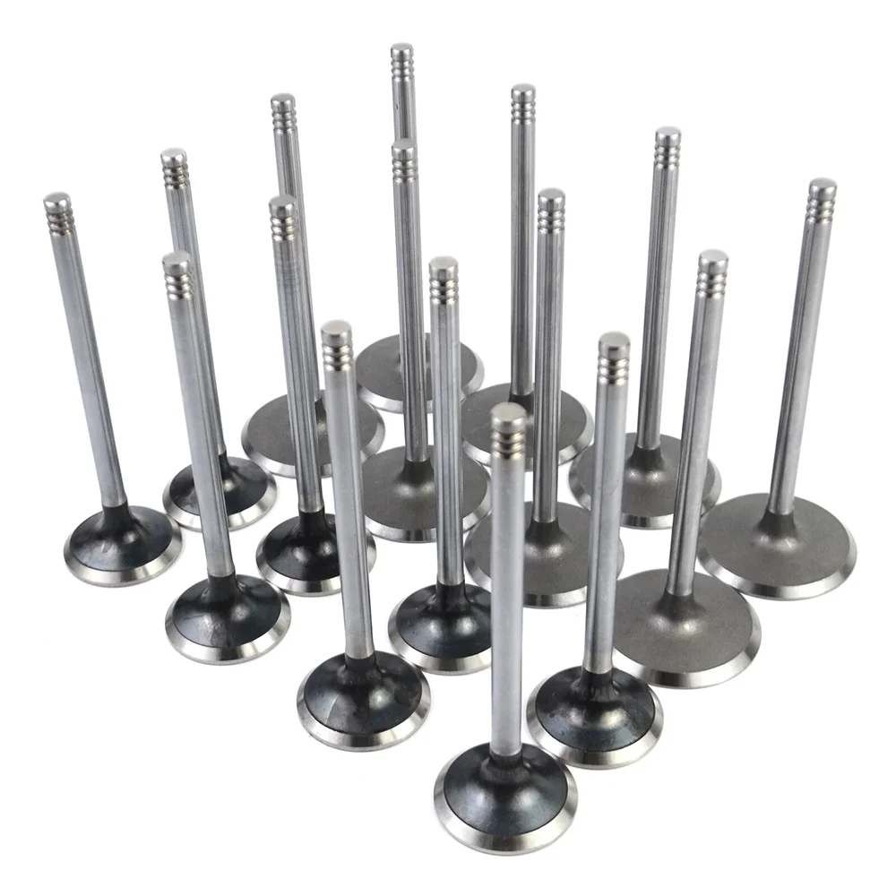 16pcs Engine Intake & Exhaust Valve Kit FOR CHEVROLET JEEP DODGE RAM 5.7L 5.7 L T V8 GAS 09-25 EZC EZH EZD 53022087AA 53022087AB