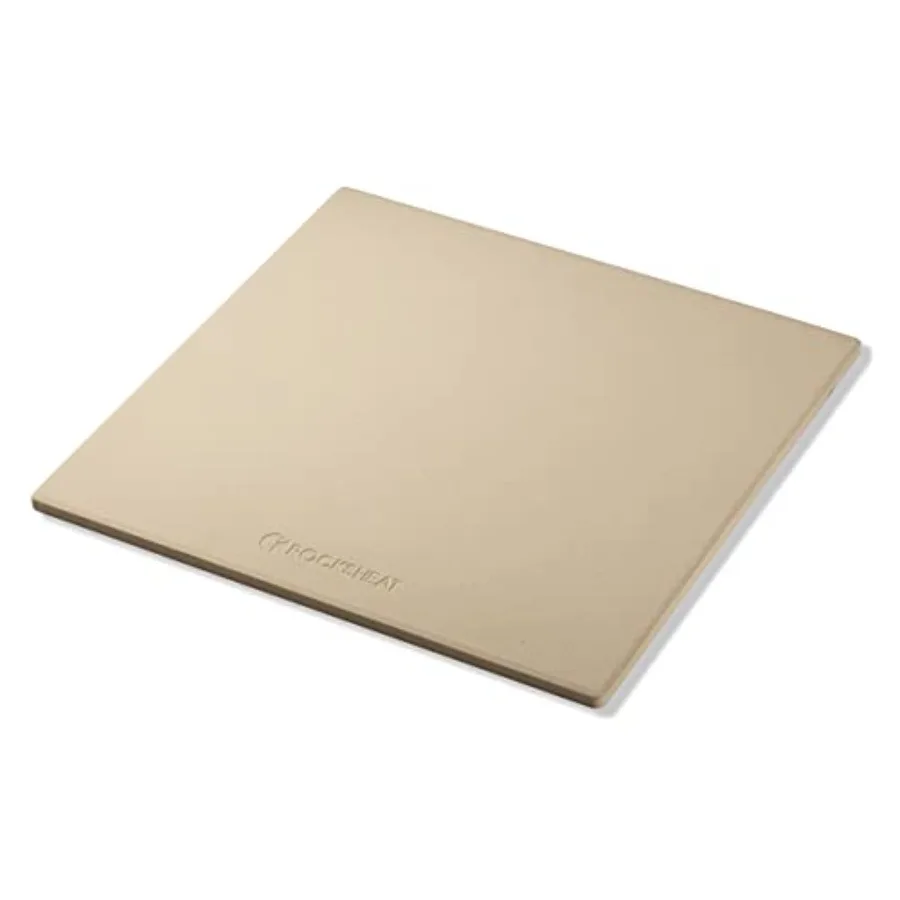 Square Cordierite Pizza Baking Stone Perfectly Compatible for Ooni Koda and Fyra 12, Uuni Pizza Oven