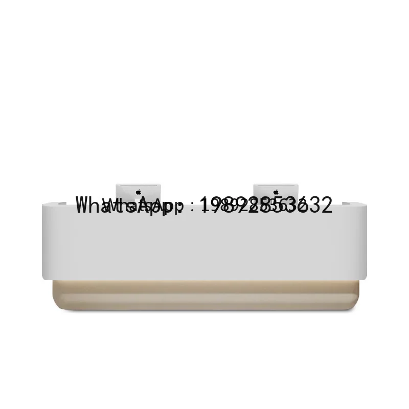 

P30 Simple Clothing Store Cashier Counter Small Beauty Salon Front Desk Curved Reception Desk Yoga Studio Desk