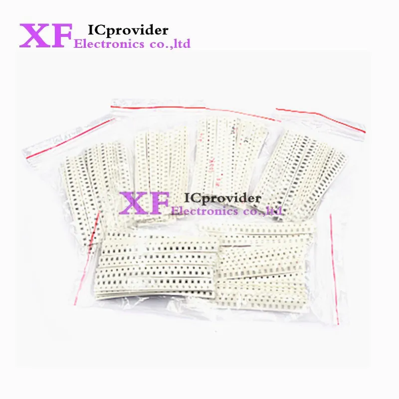 

200PCS 1% 1206 SMD resistor assorted kit set 10 valueX20pcs=200pcs 1R00 R820 R750 R620 R500 R470 R330 R220 R150 R100