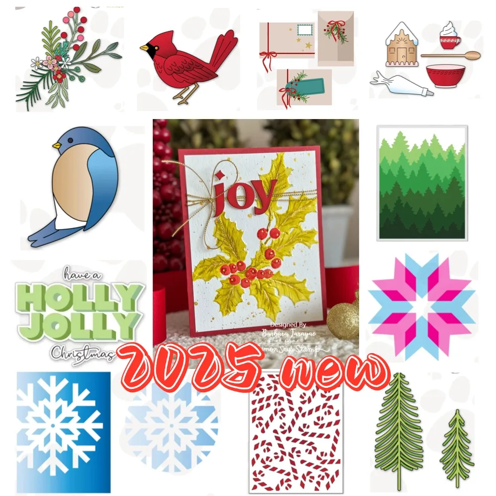 

НОВИНКА 2025: Набор для вырезания, штамповки и тиснения с горячим фольгированием. Трафареты для скрапбукинга, декора дневников, создания открыток своими руками.