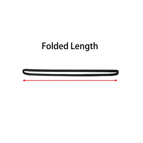 Imagen 2 del producto 1 Uds sección transversal 0,8mm longitud doblada 12-102mm correa de transmisión de goma cuadrada para unidades de cinta de casete Walkman contador correa