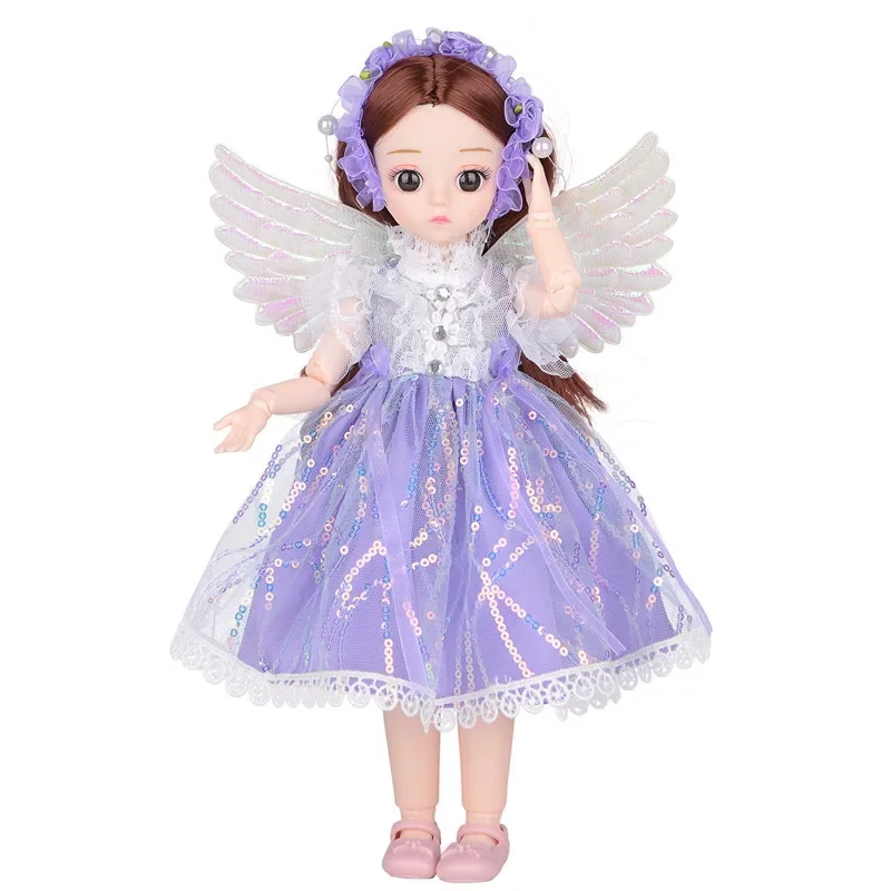 Muñeca Bjd que cambia de ropa, falda de repuesto de muñeca de 30cm, conjunto de princesa Hanfu, juguete de regalo para niños y niñas, 1/6