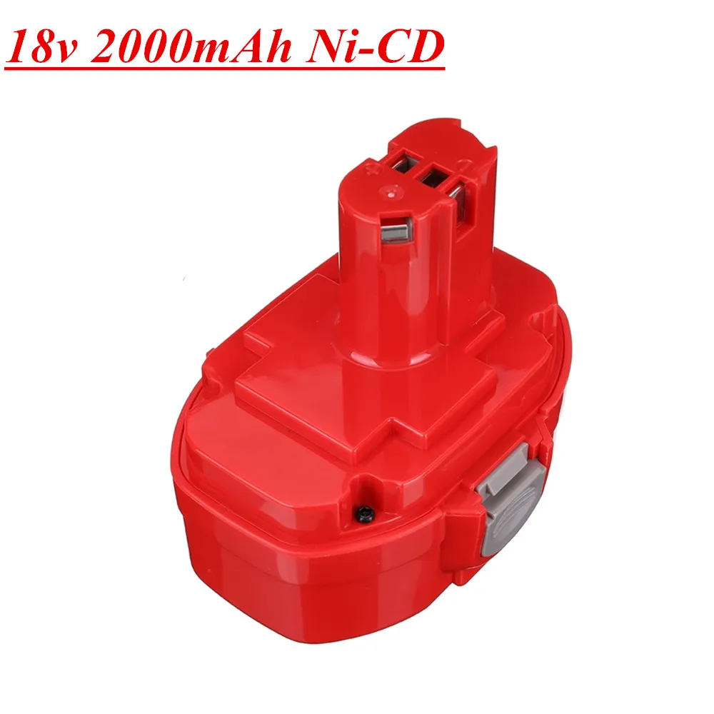 18V 2000mAh Ni-CD Rechargeable Battery For Makita 1822 1823 1834 1835 192827-3 192829-9 193159-1 193140-2 193102-0