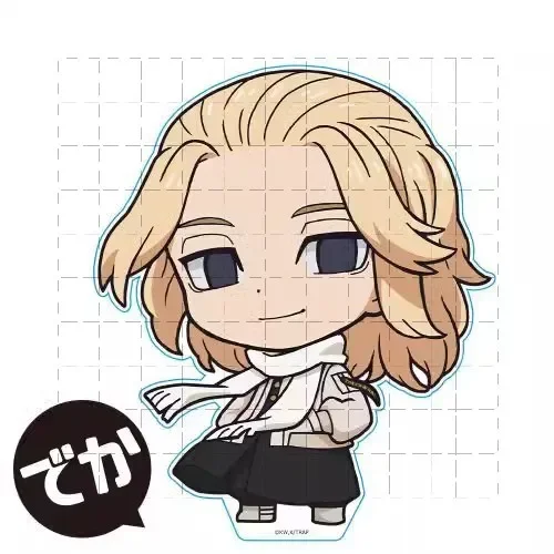 Game Takemitchy Chifuyu Takashi Acrylic Stand Doll Anime Draken Hanemiya Kazutora Mini Figure Model Plate Cosplay Toy for Gift