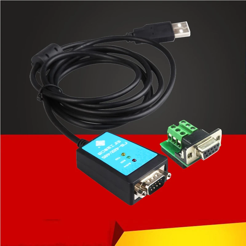 

USB to RS422/485 Serial Cable RS232 with Terminal RS422 RS485 Serial Port to USB Adapter Communication Converter 180CM FTDI Chip