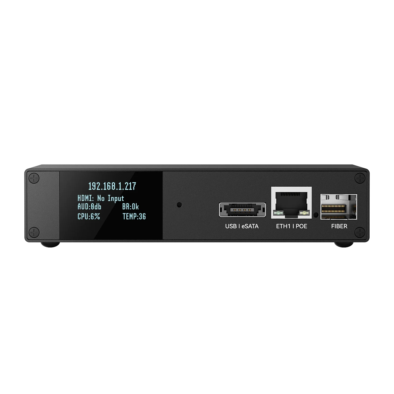 Imagem -02 - Link pi Rec1 Gravador Hdmi Codificador 4kp60 Decodificador Srt Ndi Gb28181 Arm Cortex a7 Core 1.2ghz 32kb L-cache 32kb D-cache 2gb Ddr4