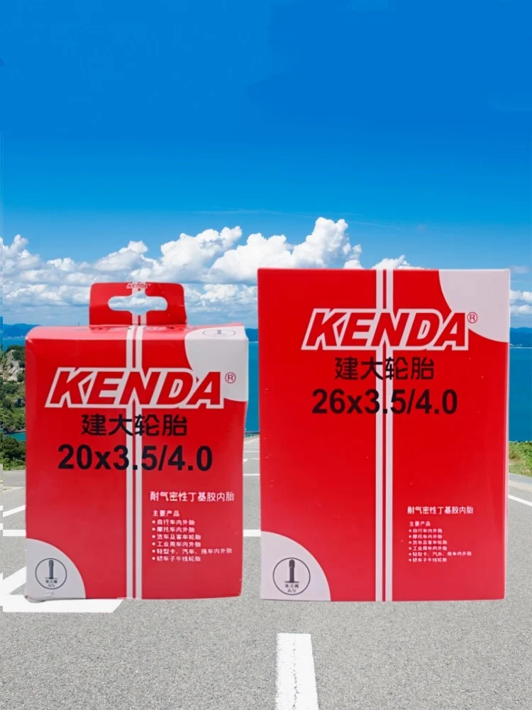 AliExpress Kenda KENDA 20/26inch Fat Bicycle Tubes 20/26x3.5-4.0 For Electric Fat Bike Snow Beach Bicycle Tire