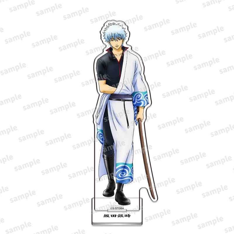 Gintama Anime Figure Hijikata Toshirou Takasugi Shinsuke Acrylic Stands Sakata Gintoki Model Fans Desk Decor Prop Christmas Gift