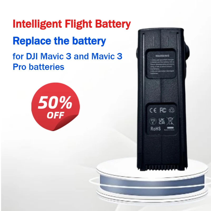 LiPo 4S 15.4V 5000mAh Battery for DJI Mavic 3  Mavic 3 Pro Brand New Replacement Battery with Long Endurance