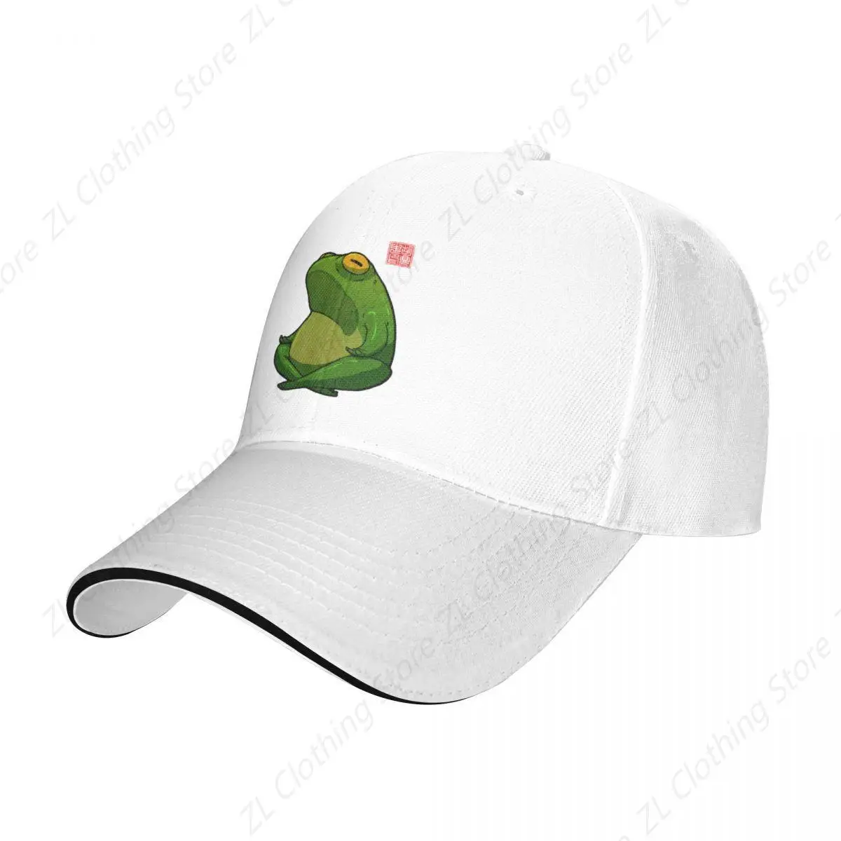 Yoga Frog Cross Legged Pose Baseball Cap Hat Man Luxury New Hat foam party Hat party Men Caps Women's