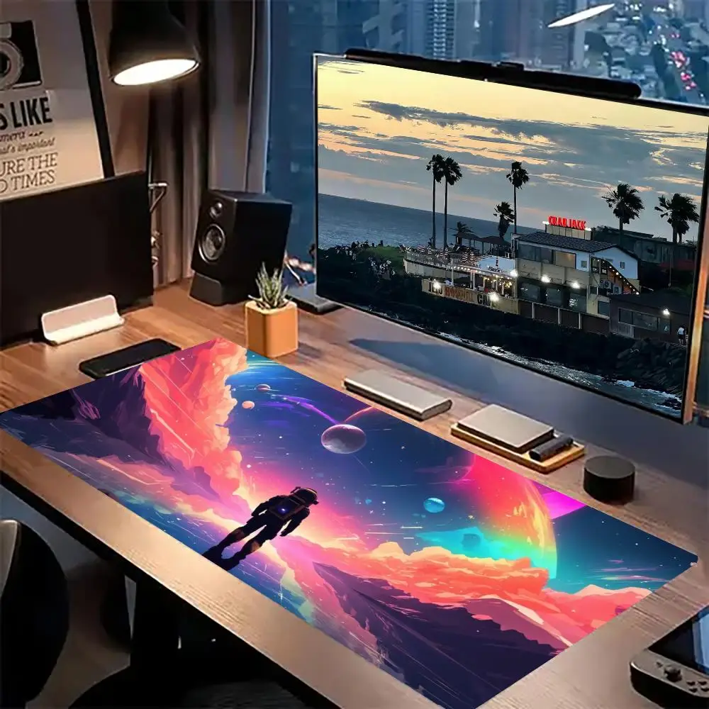 

Non-slip Extended Desktop Accessory Mouse Pad Large Gaming Mouse Pad Keyboard Gamer Rubber Anti-wrinkle Non-slip Bottom Desk Mat