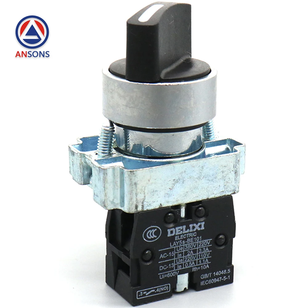 Ansons Elevator Maintenance Rotary Button Switch Emergency Stop Control Cabinet Maintenance Ansons Elevator Spare Parts