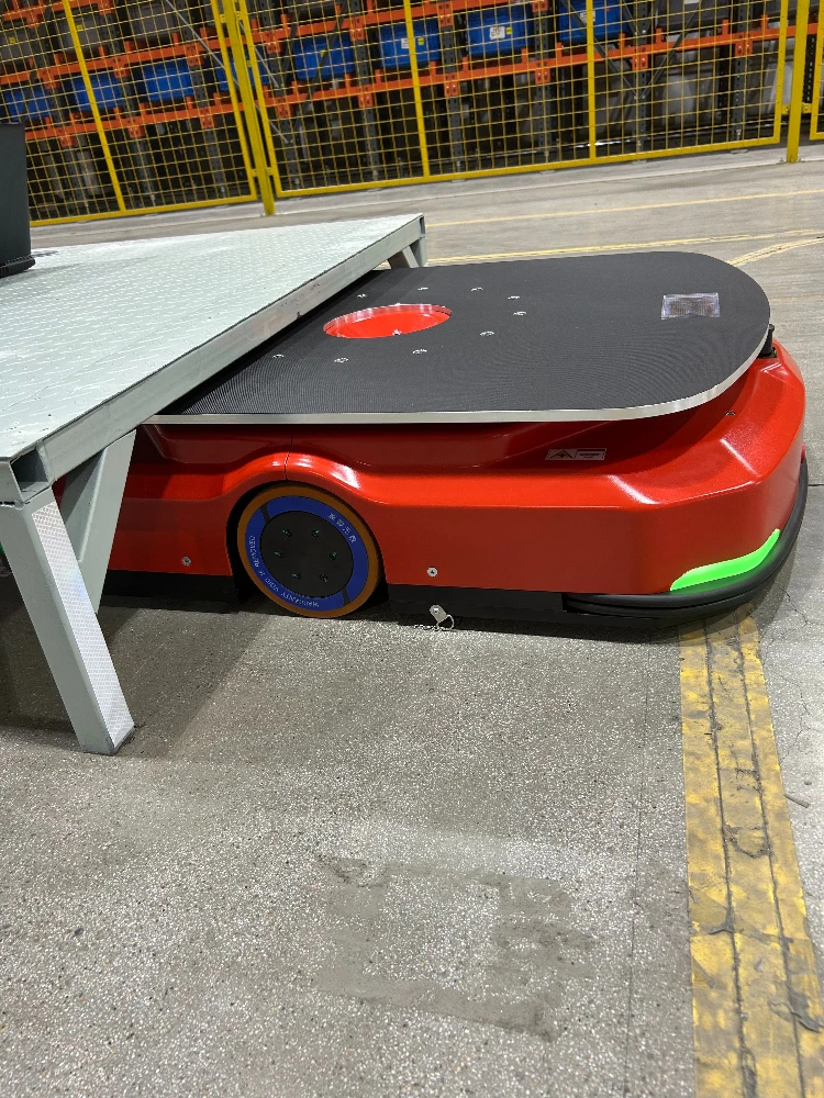 Vehicle for Efficient Material Handling 1TON Warehouse AGV Robot | Heavy-Duty Automated Guided