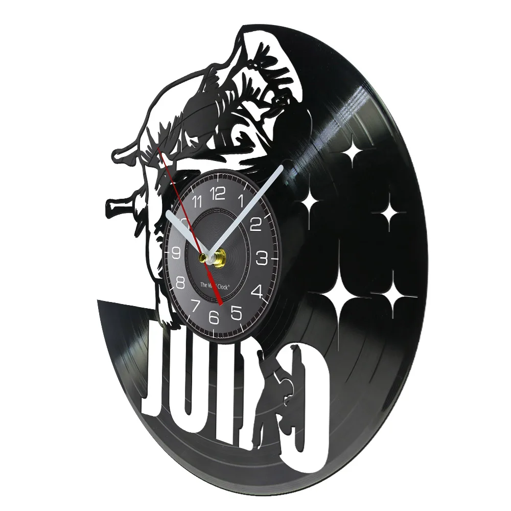 Japanese Martial Art Home Decor Judo Vinyl Record Wall Clock Jiu-Jitsu Frameless Silent Non ticking Wall Watch Judoka Gifts