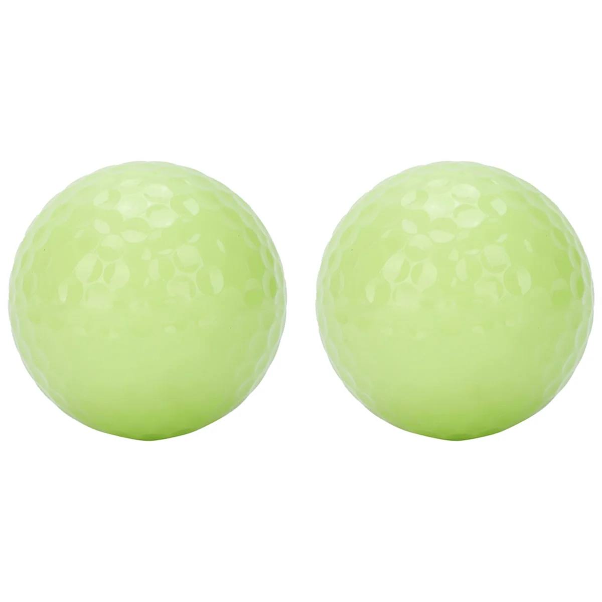 

2PCS Night Golf Balls,Ultra Bright Glow,the Dark Golf Ball Long Lasting Light Up Ball Only Requires UV Light