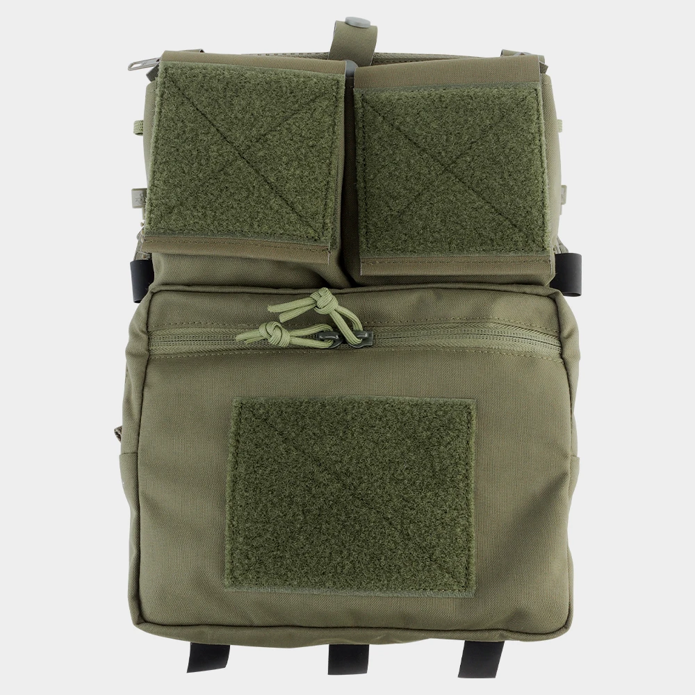 Imagem -03 - Avançado Painel Tático Placa Transportadora Bolsa Caça Vest Gear Airsoft Militar Mochila ao ar Livre para Ykk Zipper 10