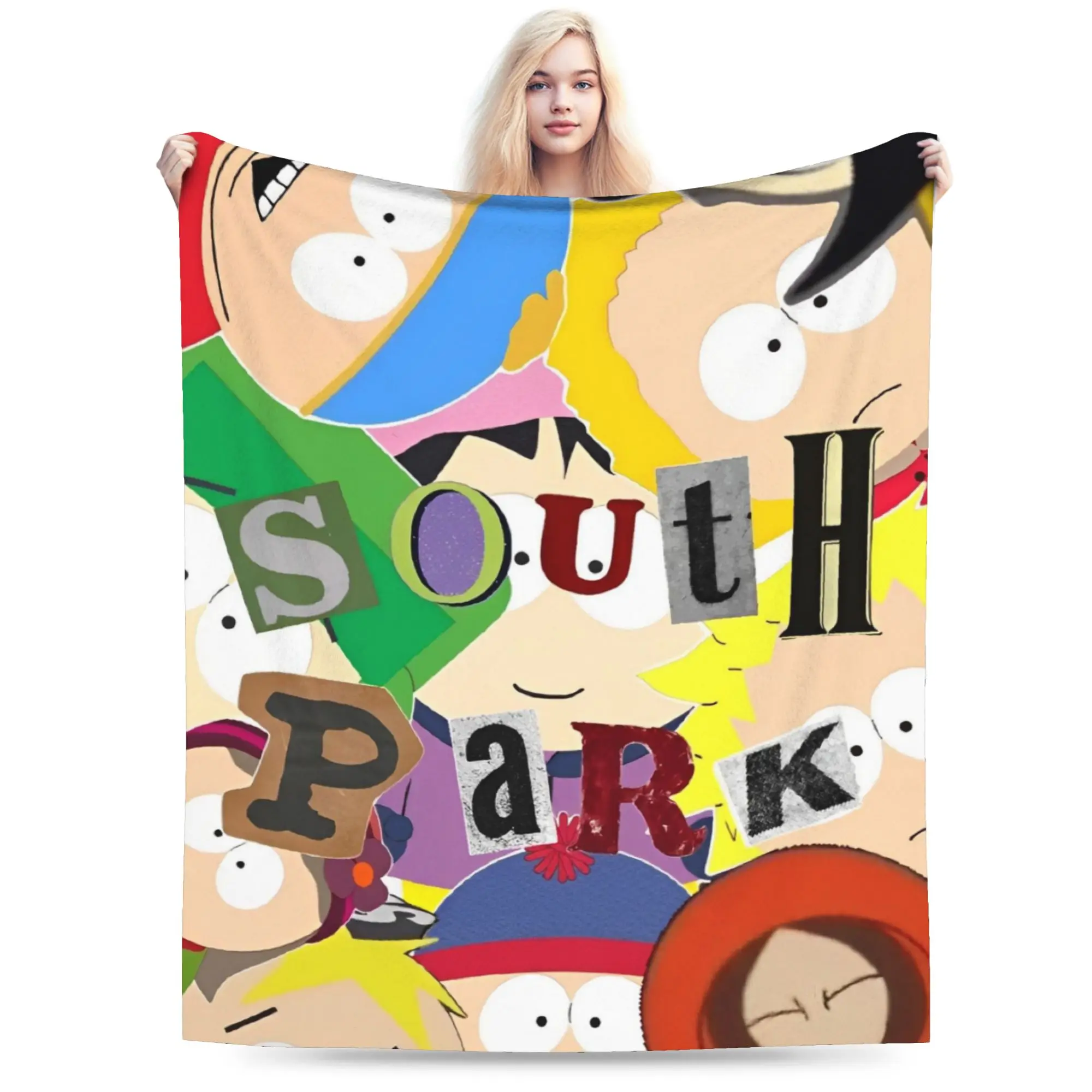 Souths Parked Blankets Ultra-Soft Fleece Relax Present  Throw Blankets Quilt
