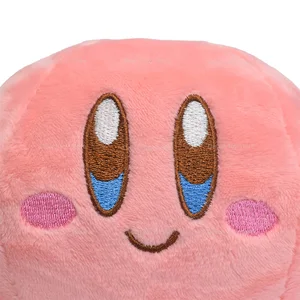 Kawaii -Star Kirby Plüschspielzeug für Kinder, 9 Stile, Grau, Geist, Rosa, Blau, Grün, Rot, beste Weihnachtsgeschenke, Geburtstag 6 Hauptverkäufe Pelucia Ghost - №4