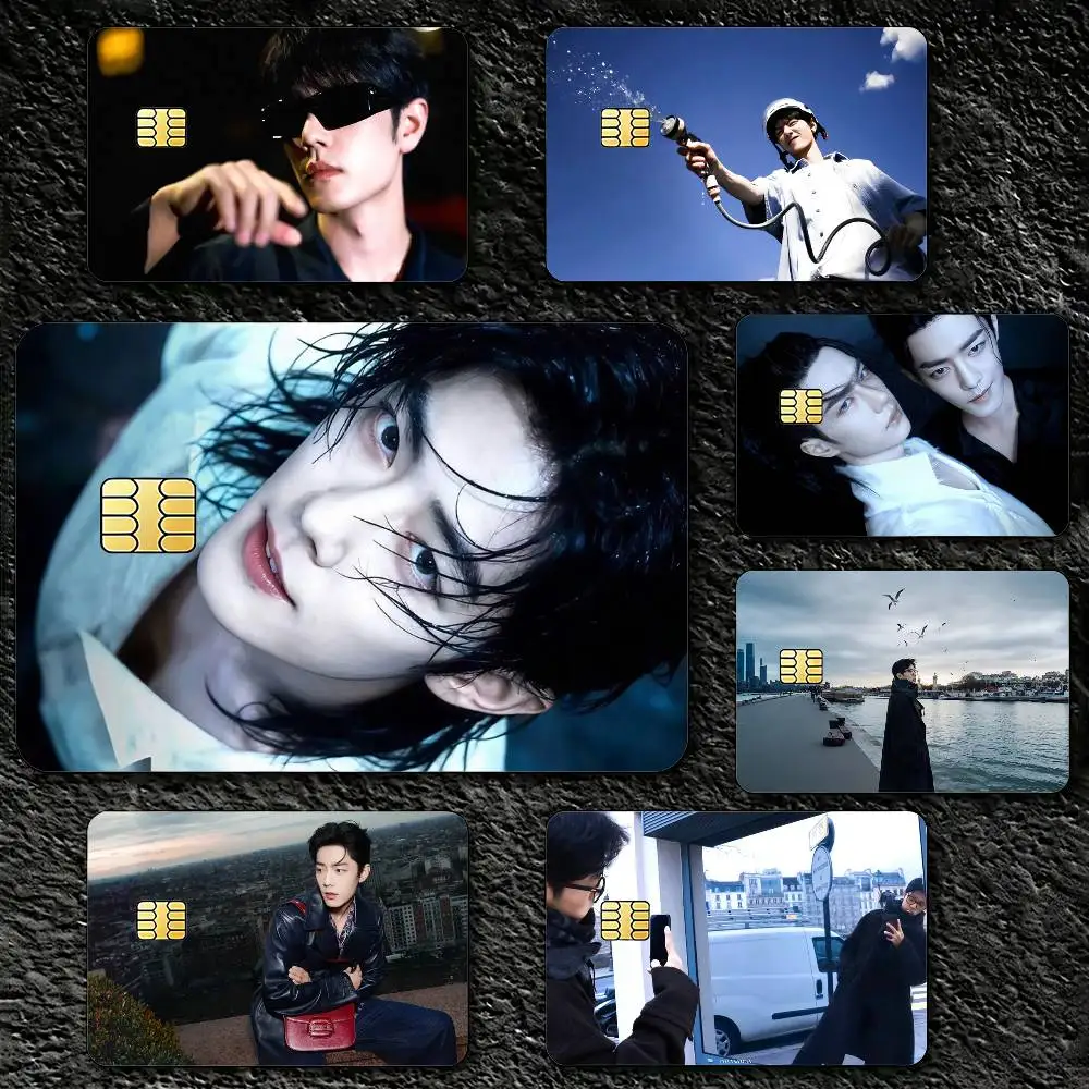 

X-Xiao Z-Zhan Sean Credit Card Skin Stickers For VISA Bank Bus Metro Access Card Protective Film Cover Sticker