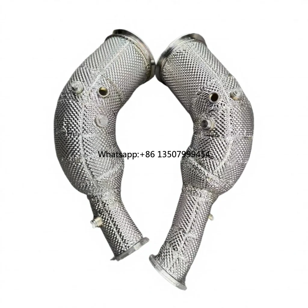 Custom Tuning Sport Exhaust Downpipe for RS6 RS7 C8 4.0T Downpipe With Opf