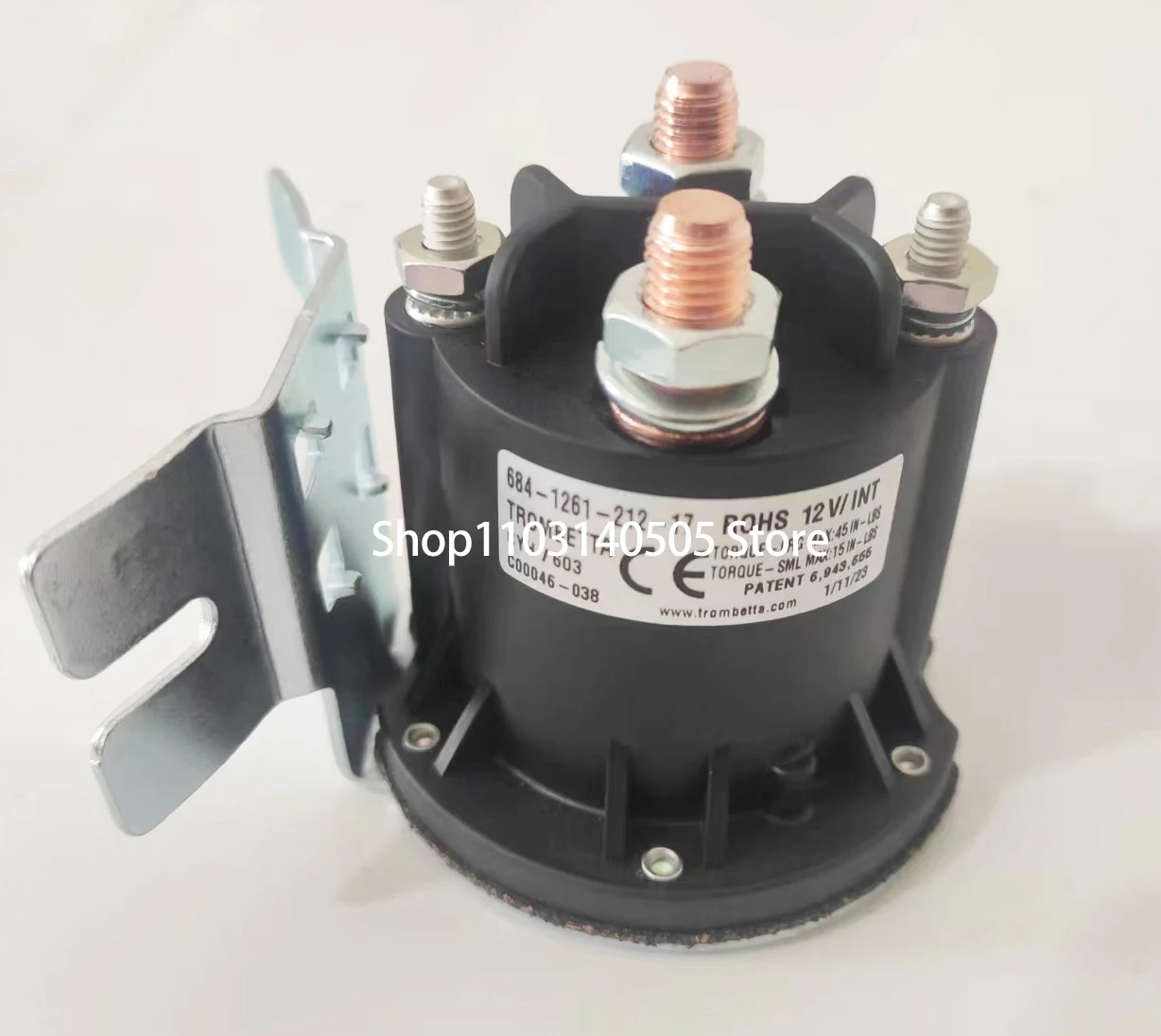 Accessories  12V DC Pump contactor relay ，684-1261-212-17 For TROMBETTA ,Hydraulic Contactor For Noblift/ EP Pallet Truck.