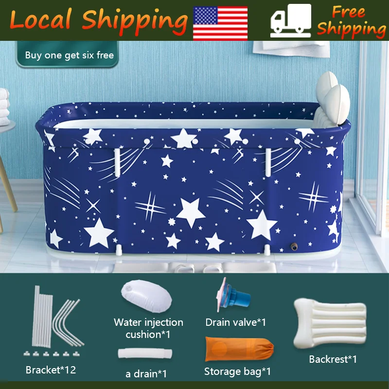

Foldable Bath Tub for Baby Bath Pet Bath Sweat Steaming Foot Spa Outdoor Camping Vehicle-mountead Portable Bathtube Ice Hot Tub