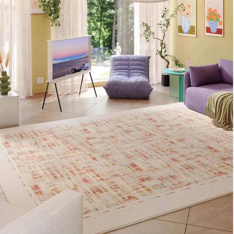 Large Area Carpets for Living Room Dopamine Color Bedroom Decor Plush Carpet Thickend Lounge Floor Mat Fluffy Soft Cloakroom Rug