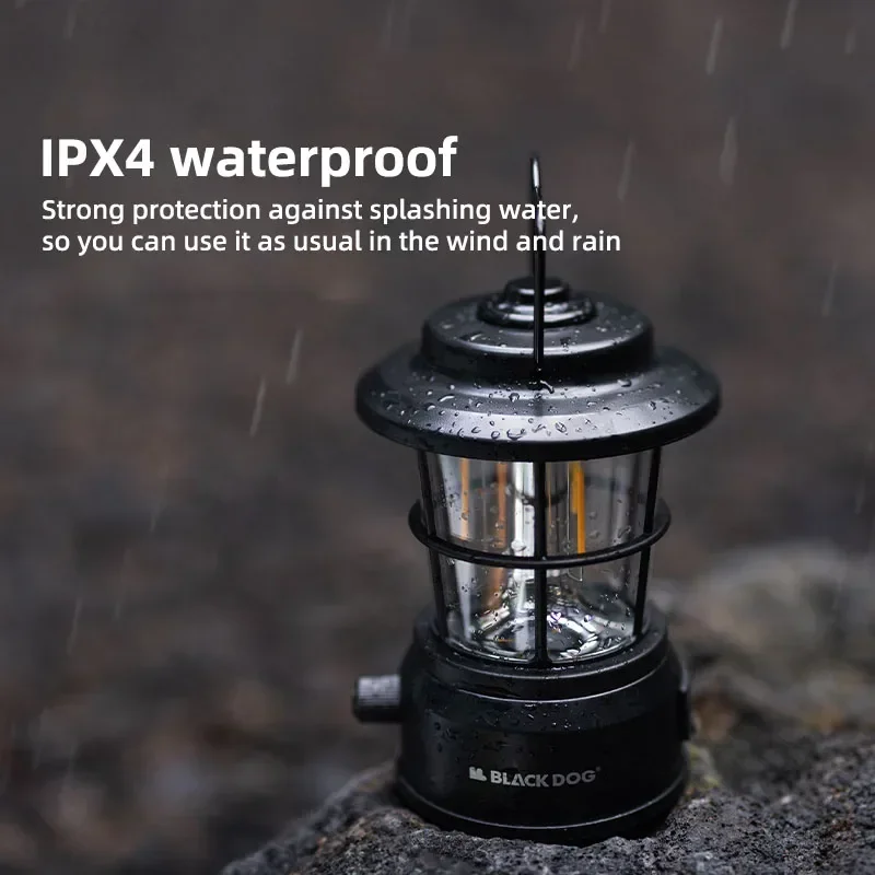 بلاك دوج المحيطة المحمولة قابل للتعديل ضوء خمر corative التخييم ضوء خيمة ضوء الجدول مصباح قابلة للشحن دي ضوء التخييم