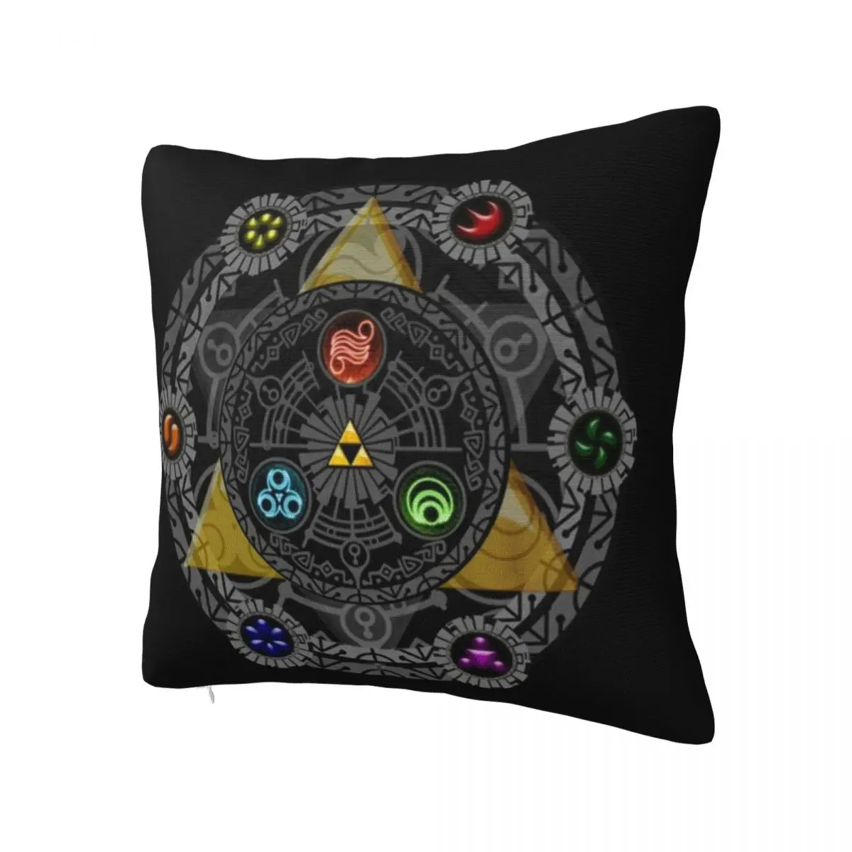 Pillow Cover Z-Zeldas Printed Cushion Cover Adventure Game Retro Novelty Pillow Case For Sofa Car Home Decor Pillowcases