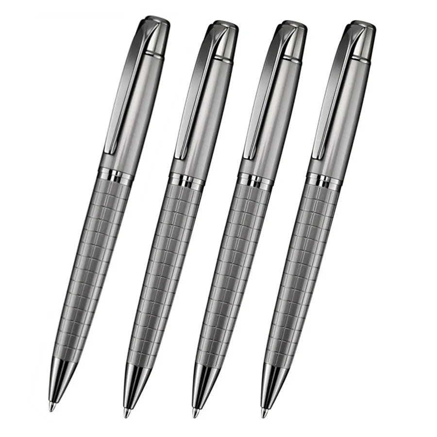 High Quality Full Metal Lattice Shape Luxury Ballpoint Pen Business Men Birthday Gift Writing Pen SCHOOL STATIONERI