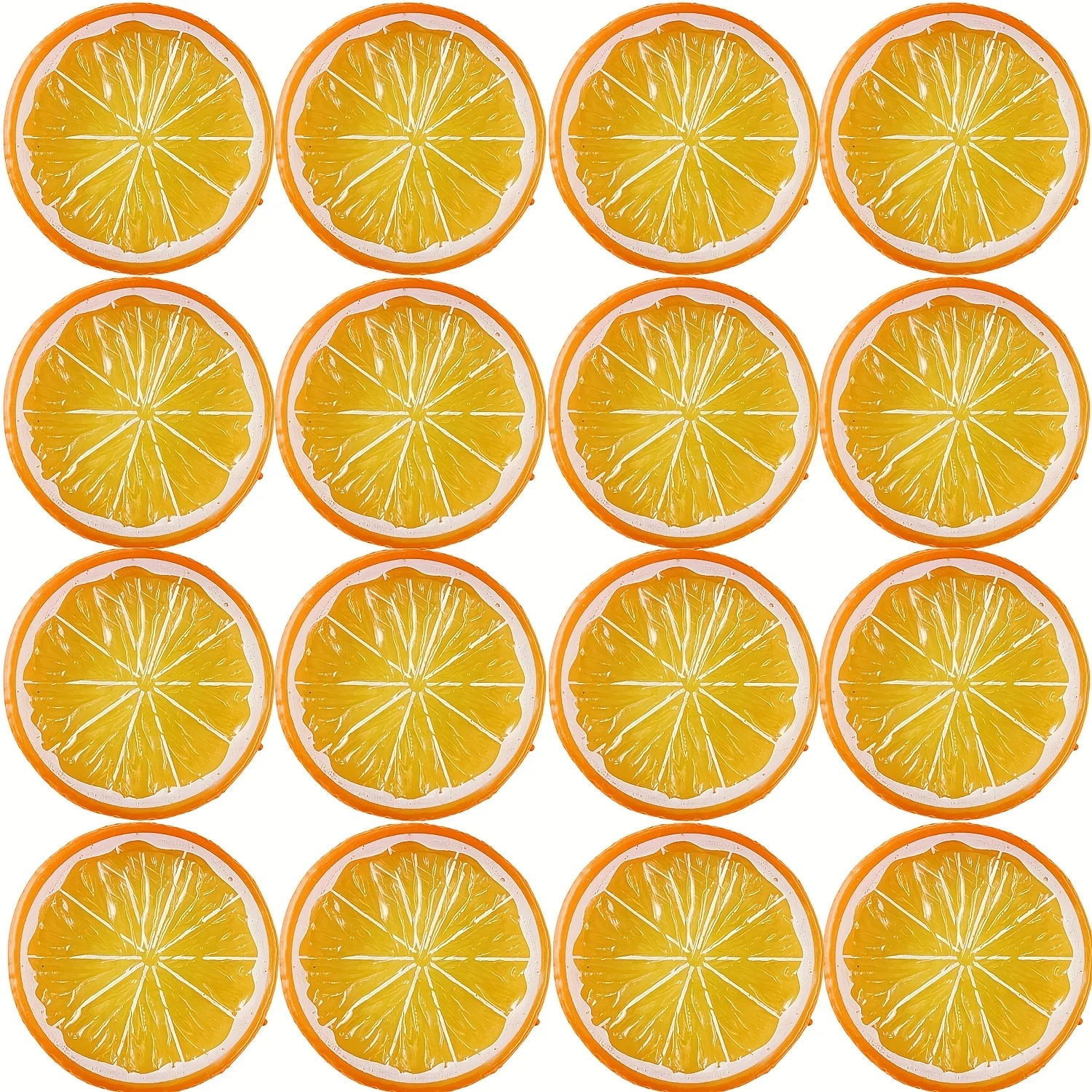 20 قطعة من الفاكهة الاصطناعية والبرتقال البلاستيكية الصناعية لديكور المنزل والتجمعات الموسمية وأنواع الغرف المختلفة