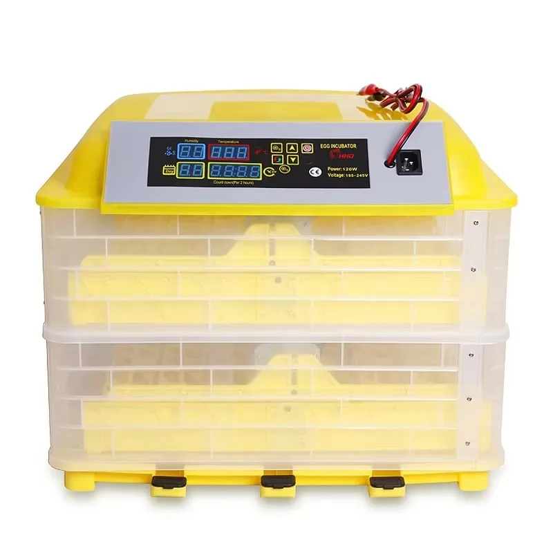 

Mini Automatic Incubator for Hatching Eggs Dual Power Poultry Machine Egg Incubator for Chicken Home Use