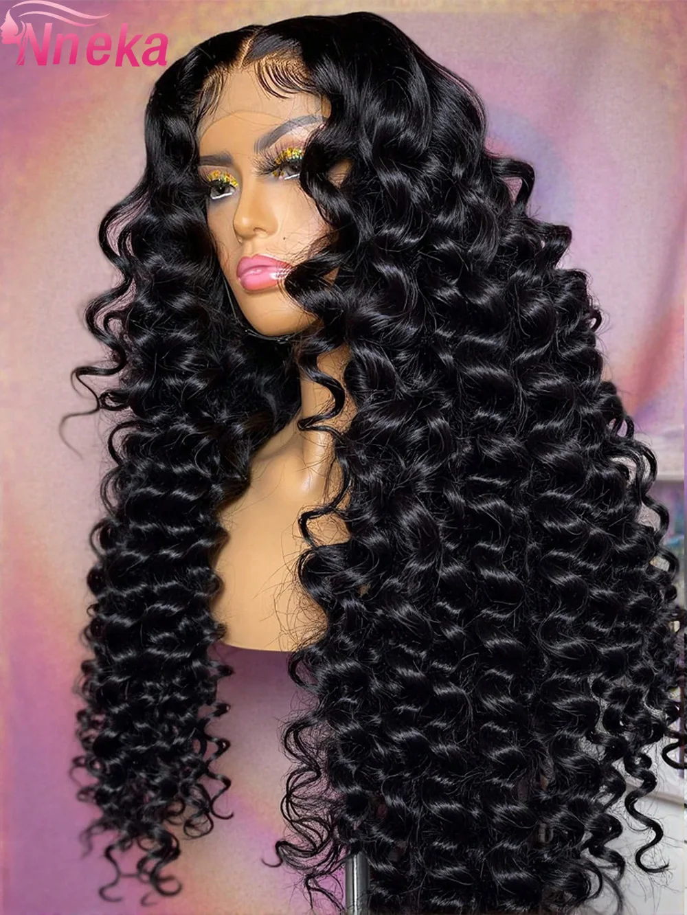 

Парик из натуральных волос Loose Deep Wave 13x6 HD Lace Frontal, бразильские кудрявые волосы, парик 13x4 Lace Frontal из натуральных волос, предварительно прорезанный, для женщин, 250% плотность