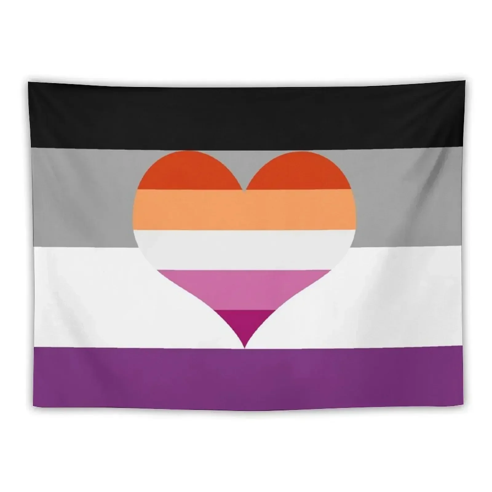 

Asexual Lesbian Pride Flag Tapestry Decoration For Rooms Aesthetic Room Decor Korean Carpet Wall Wall Mural Tapestry