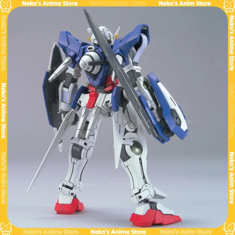 بانداي [متوفر】HG 01 1/144 Gundam Exia GN-001 00 Gundam أطقم منمذجة عمل الشكل أنيمي نموذج سطح المكتب دمية المقتنيات هدية #4
