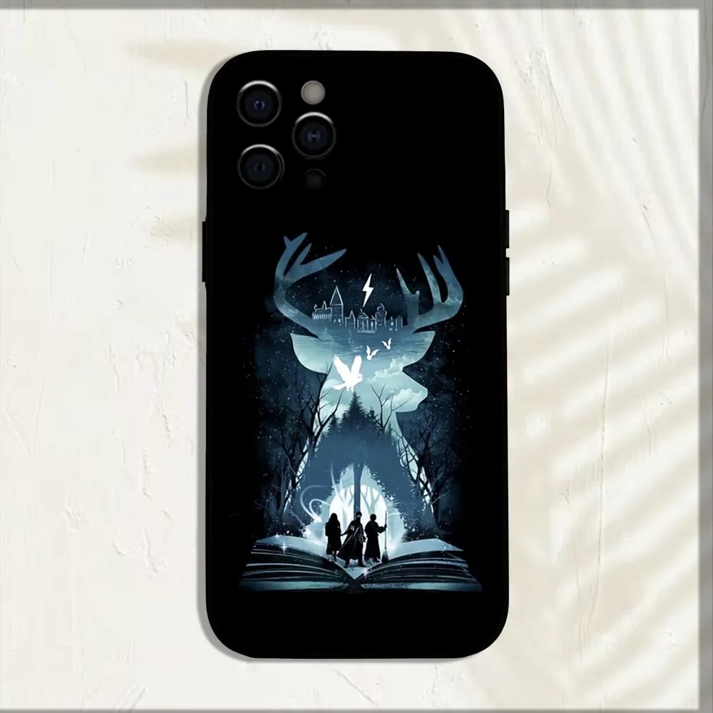 Film The L-Lord R-Rings Phone Case For iPhone 16,15,14,13,12,11,Pro,X,XS,Max,XR,Plus,Mini Soft Black Cover