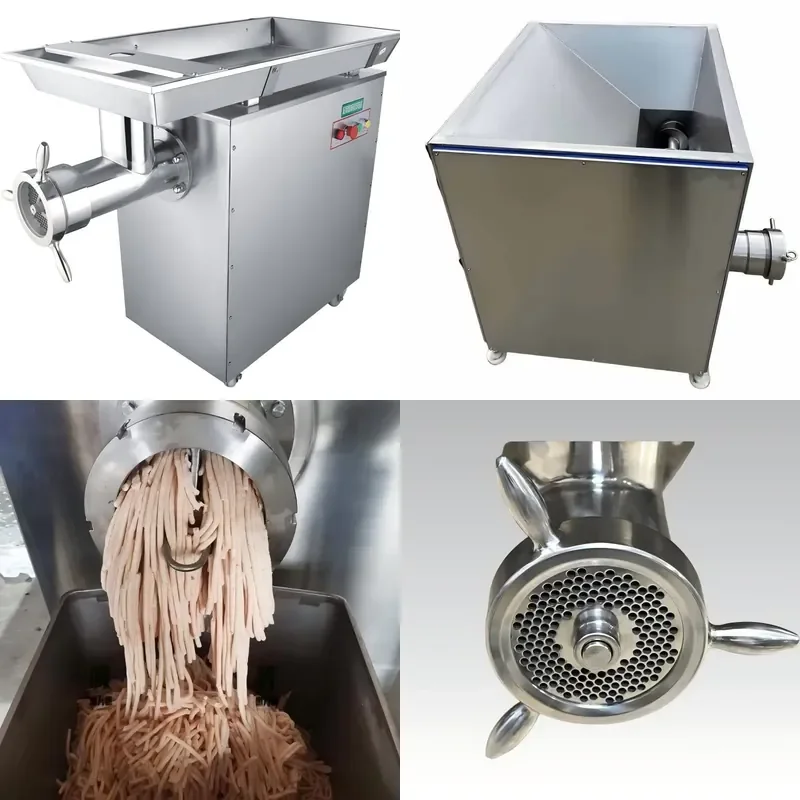 for Chinese factory electric frozen meat grinder stainless steel industrial meat grinder manual meat grinder