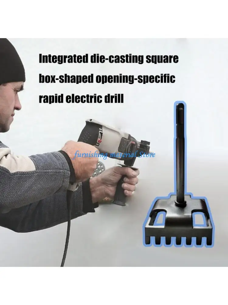 Y5GD Precise Electric Box Cutter Tool Rectangle Hole Cutter For Seamlessly Joinery Ceiling Mounting Professional Project