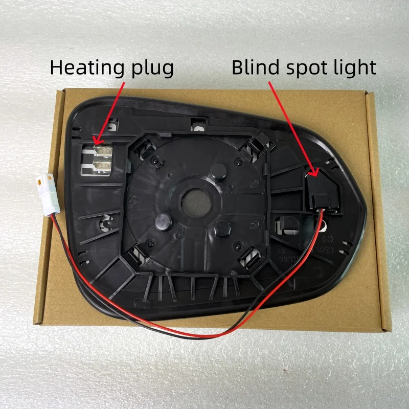 For Lexus RX 2016-2025 NX 2014-2025 Rearview Left Right Replace BSM Heated Blind Spot Monitoring Auto Side Mirror Glass